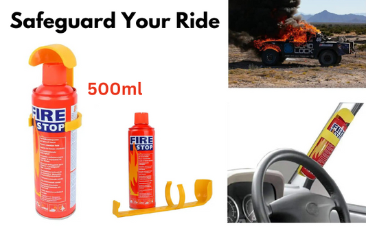 Safeguard Your Ride: Introducing the Fire Extinguisher Fire Stop Spray 500ml