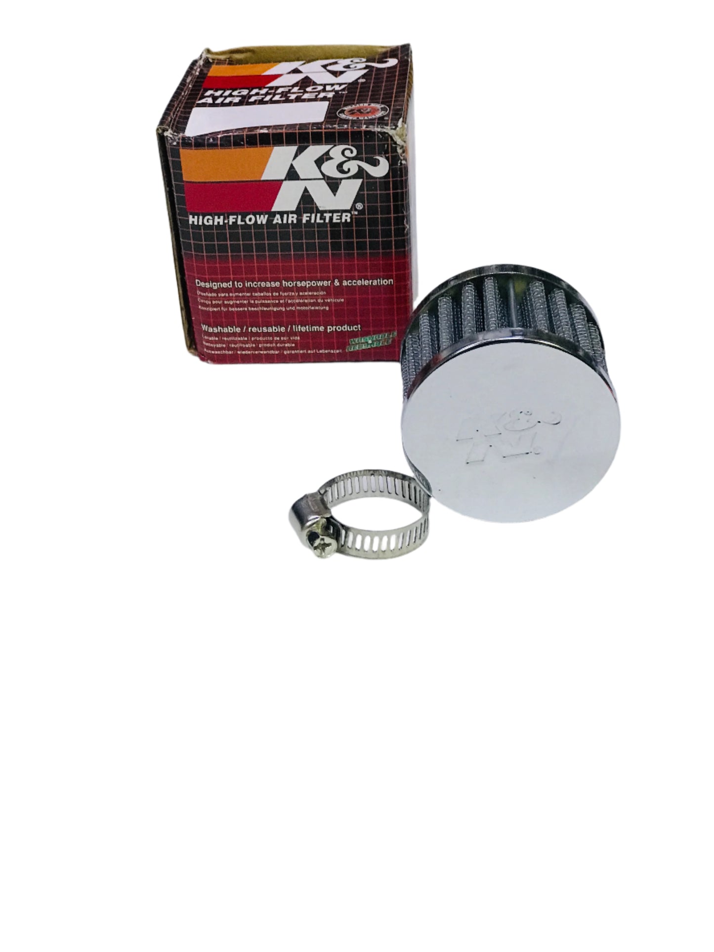 K&N Performance Crankcase Engine Air Filter Breather