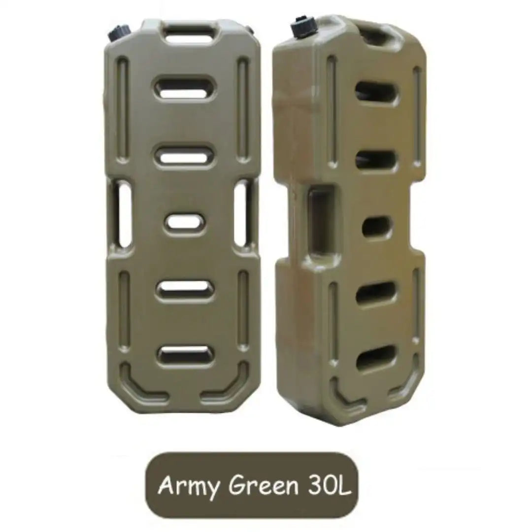 30L Plastic Slim Jerry Can Fuel Tank for SUV, ATV and Cars