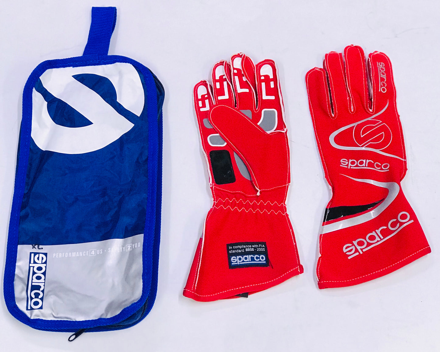 Racing Gloves Hi Quality Stretchable Material