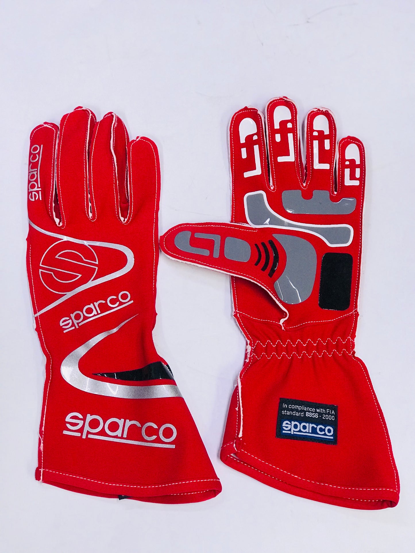 Racing Gloves Hi Quality Stretchable Material
