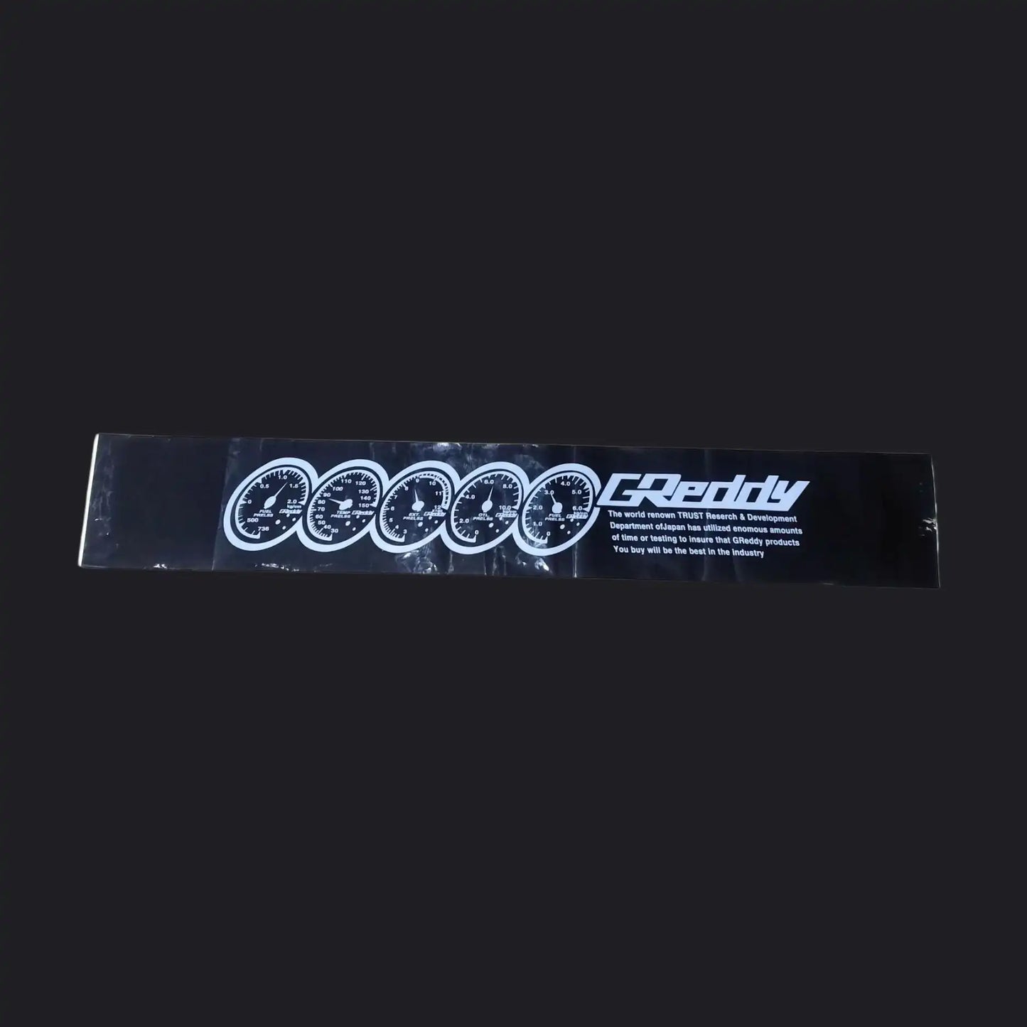 52 inch Greddy Logo Decal Sticker