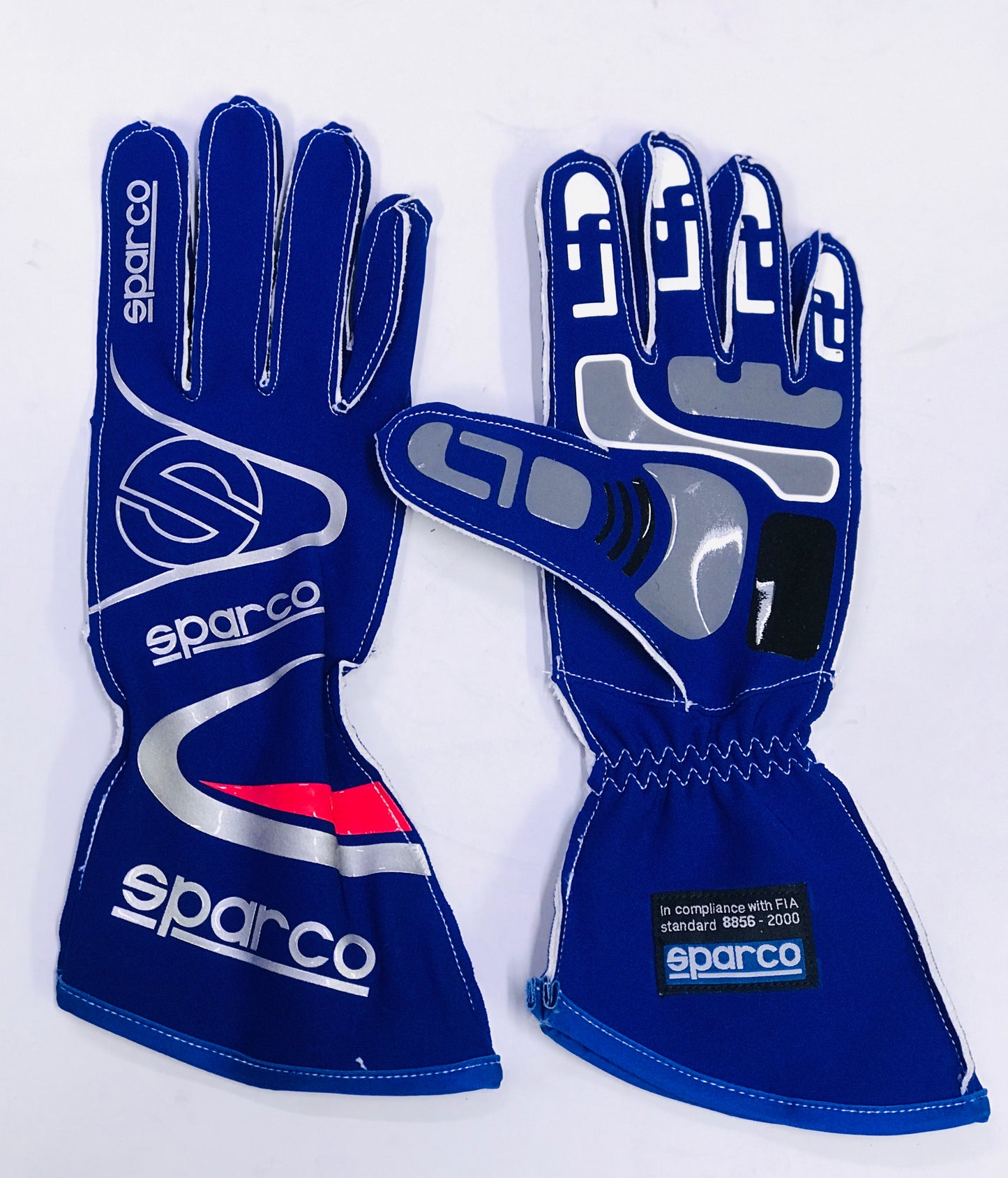 Racing Gloves Hi Quality Stretchable Material