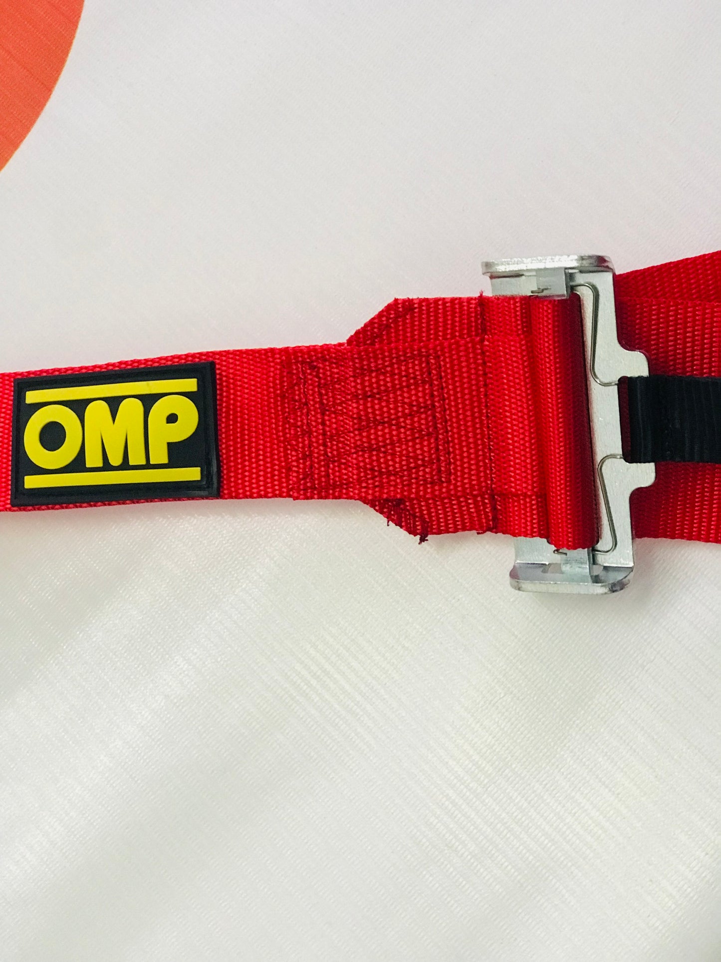 5 Point Racing Harness - Red Seat Belt (pair)
