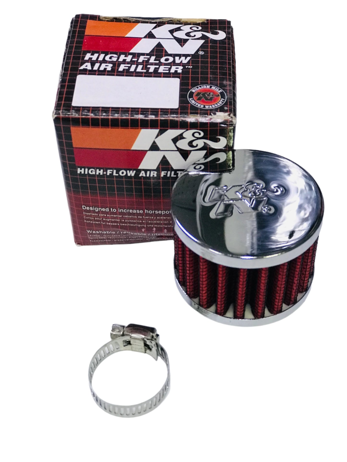 K&N Performance Crankcase Engine Air Filter Breather