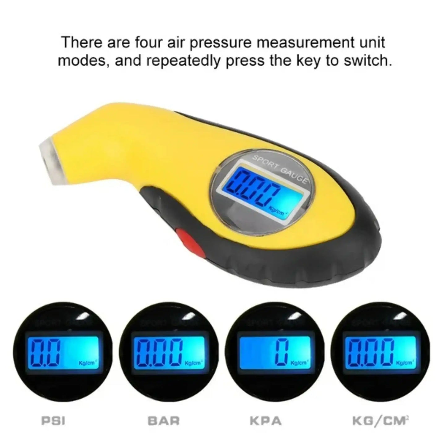 Car Tire Pressure Gauge Features