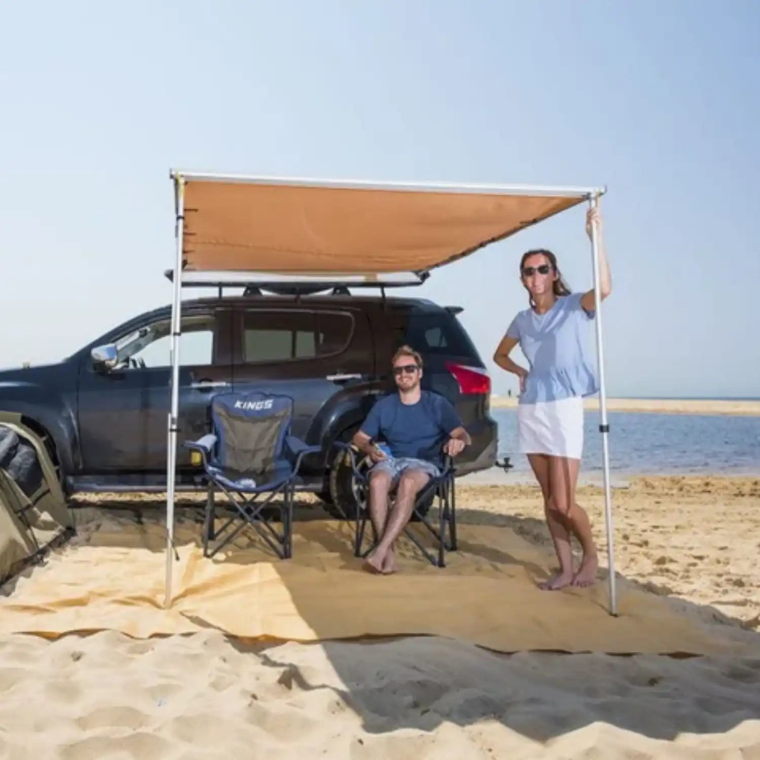 Adventure Kings 2x3m Waterproof Side Awning