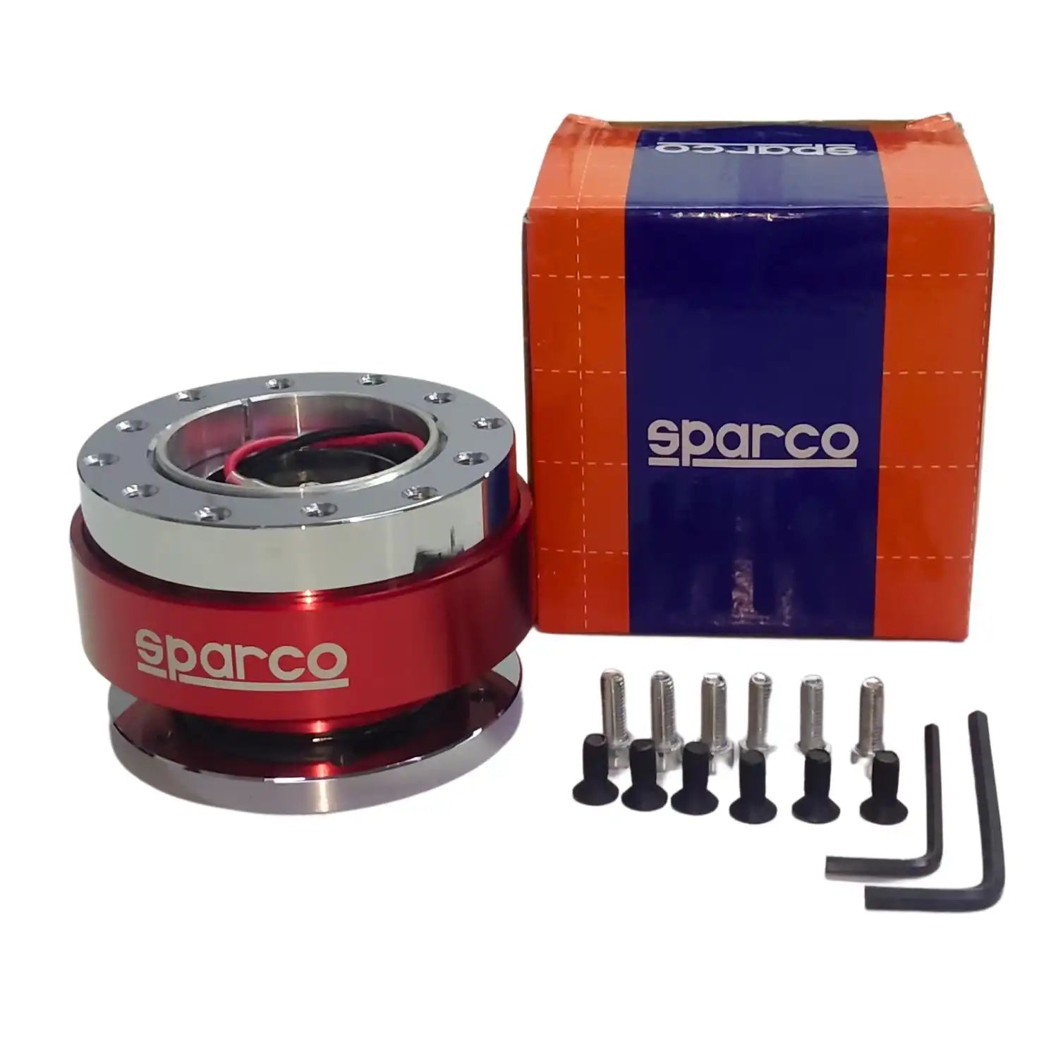Aluminum Car Quick Release Steering Wheel Hub Boss Kit Red