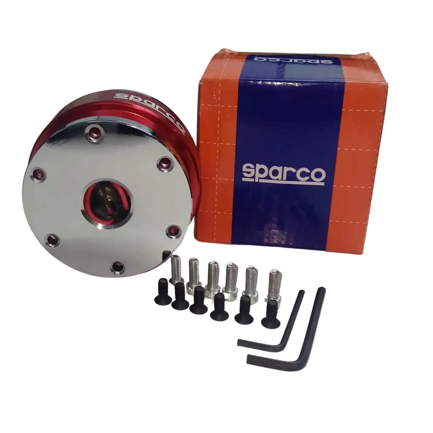 Aluminum Car Quick Release Steering Wheel Hub Boss Kit Red
