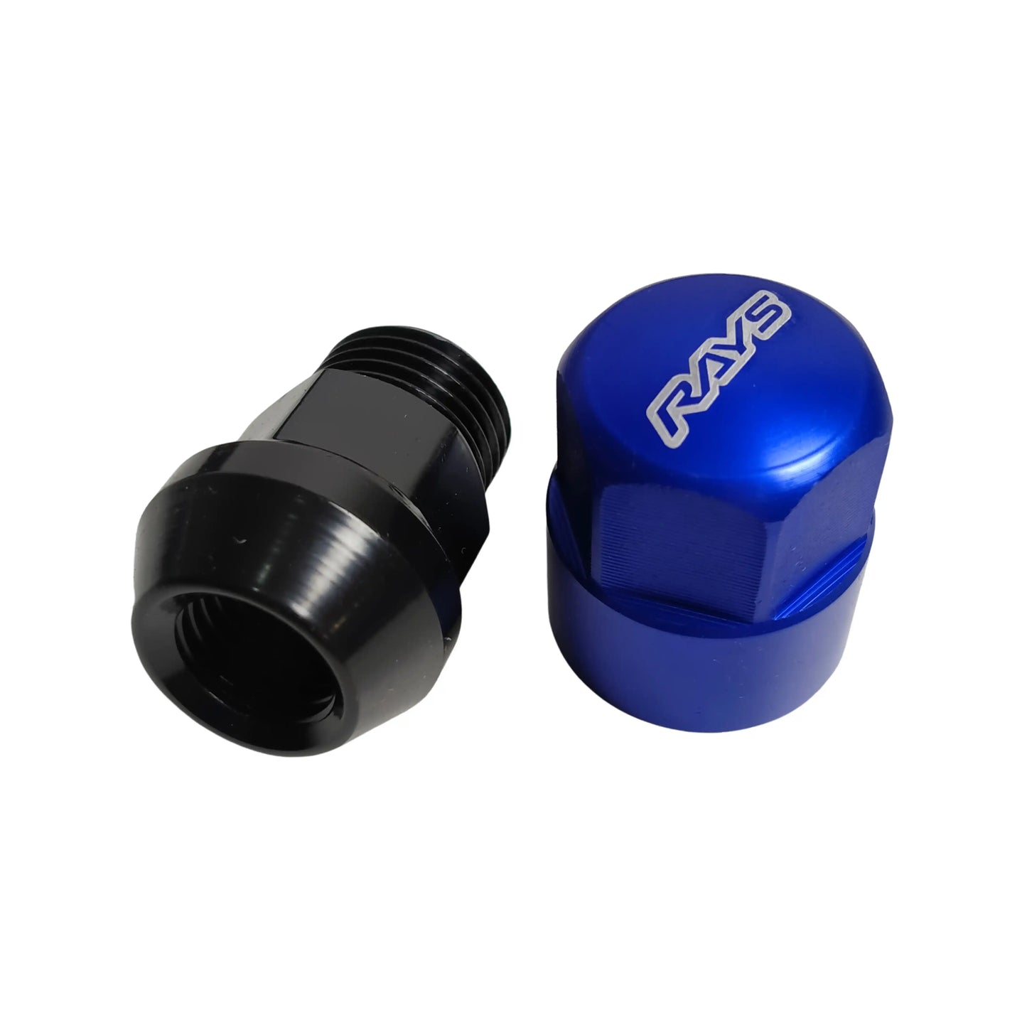 Aluminum Rays Composite Type Sport Rim Wheel Lug Nuts Set - Pack of 20