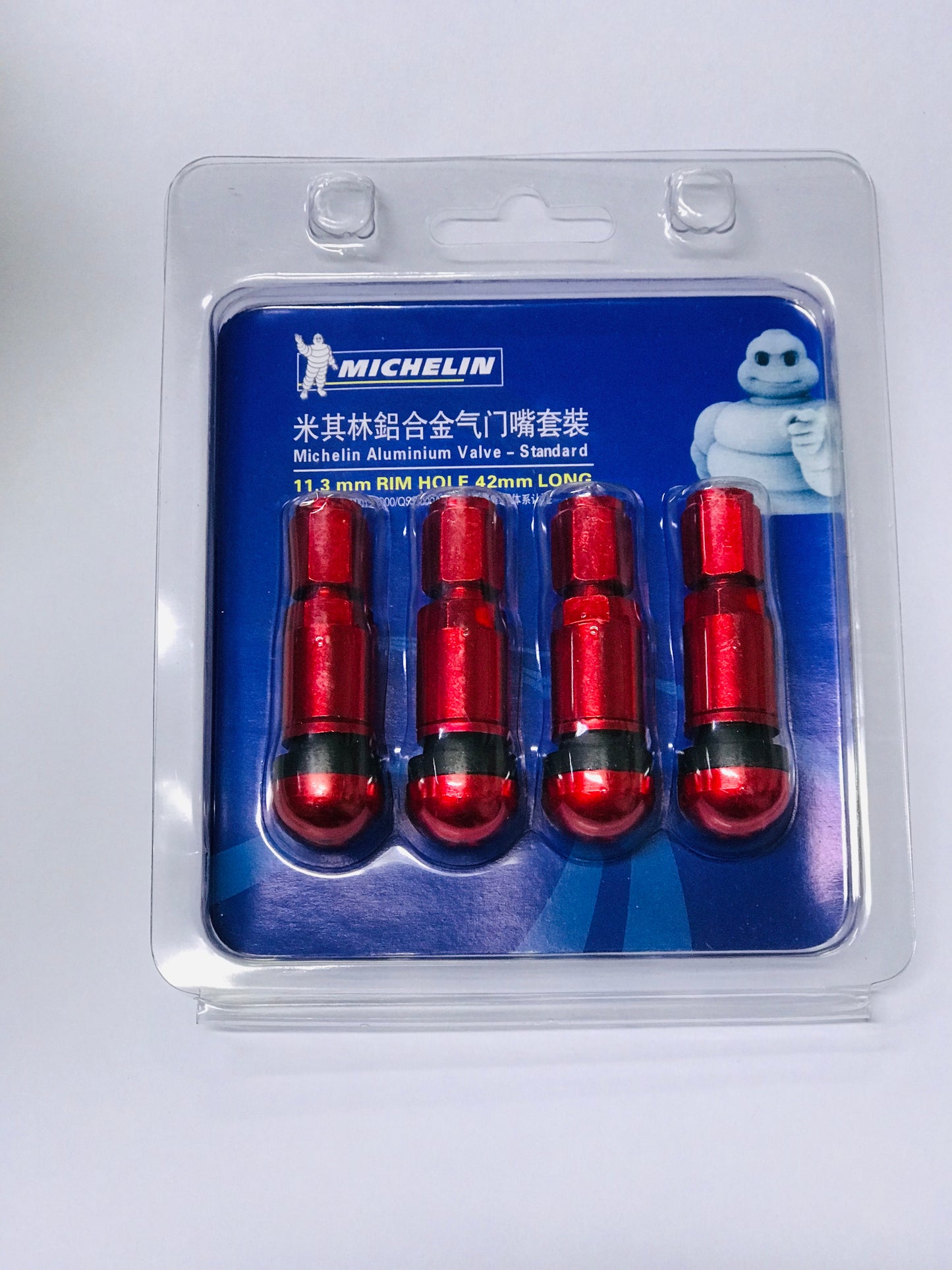Michelin Aluminum Car Valve Stem - (Set of Four)