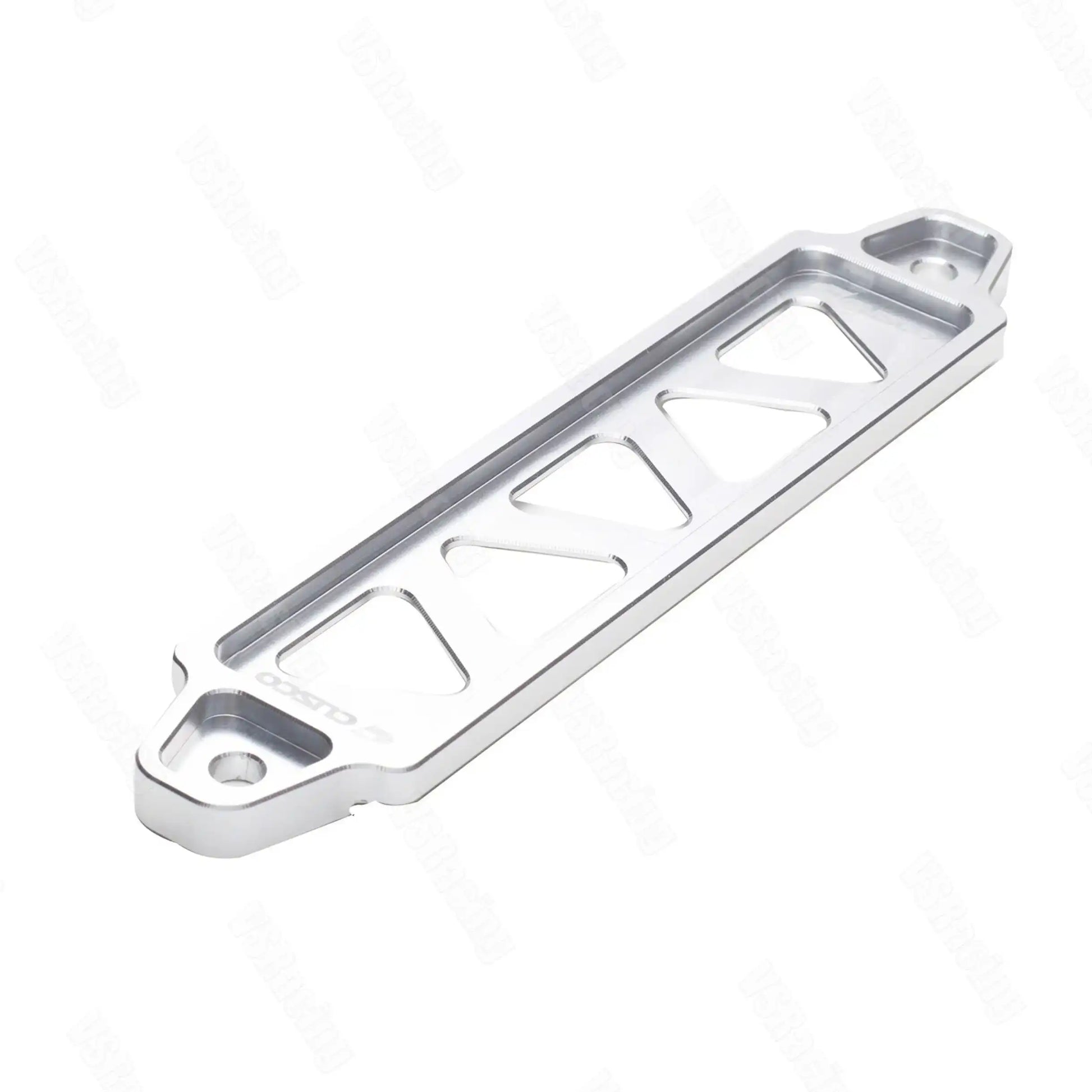 Car Battery Tie Down Bracket Holder Silver Color