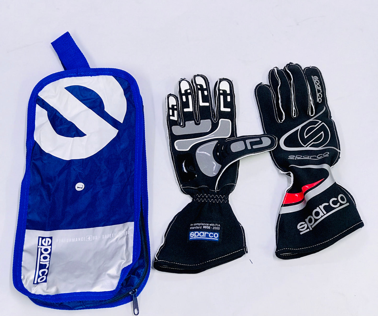 Racing Gloves Hi Quality Stretchable Material