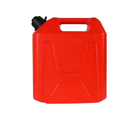 2x Seaflo 10L Auto Shutoff Jerry Cans for Petrol and Diesel