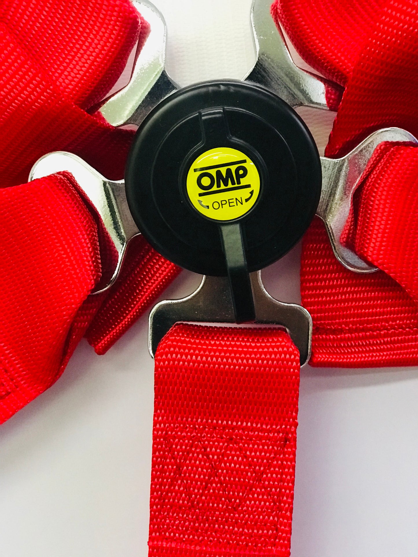5 Point Racing Harness - Red Seat Belt (pair)