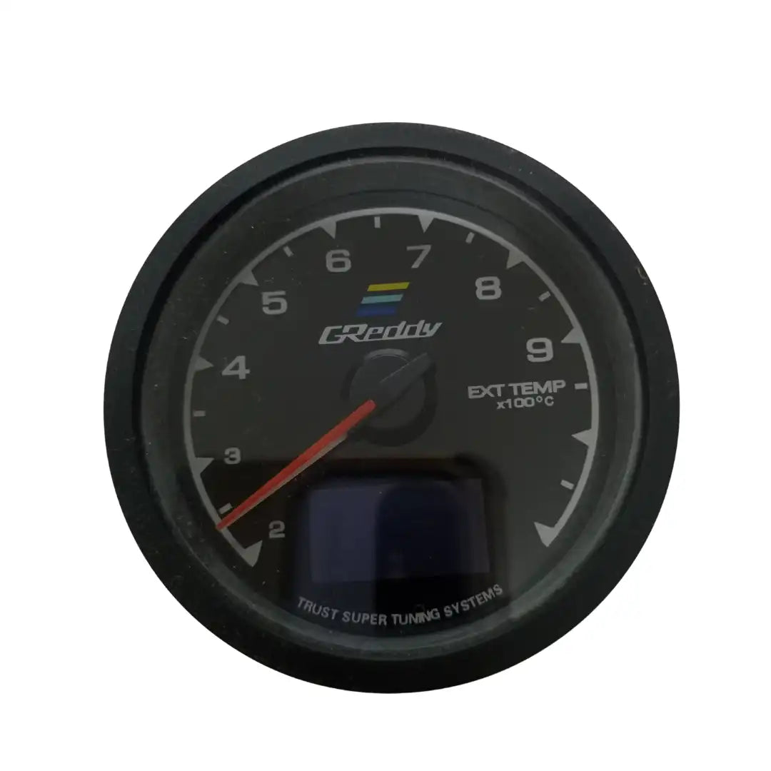 Greddy EGT - Exhaust Gas Temperature Gauge Multi LCD Digital Display Racing Meter 7 Colors