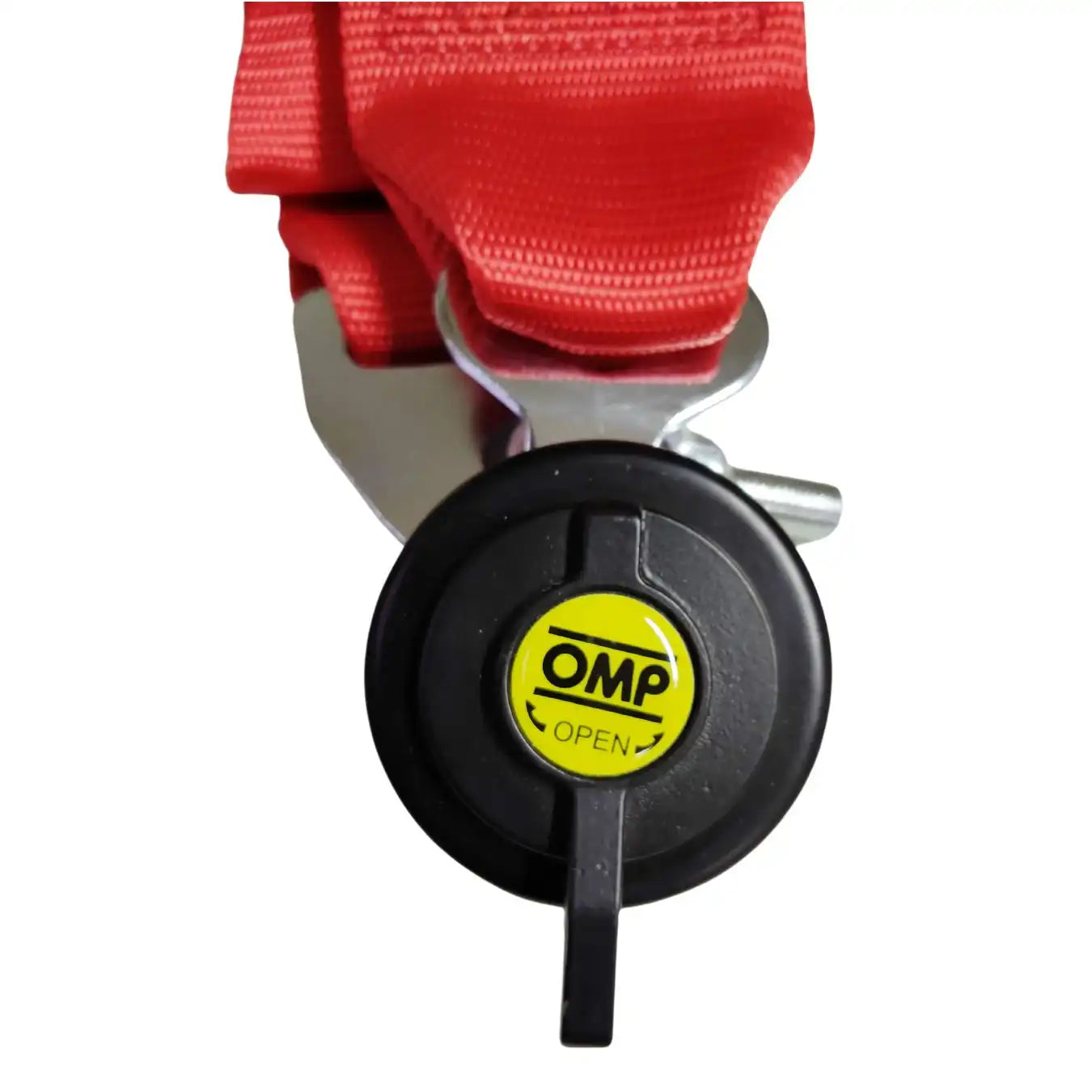 OMP 5 Point Racing Harness - Red Seat Belt (pair)