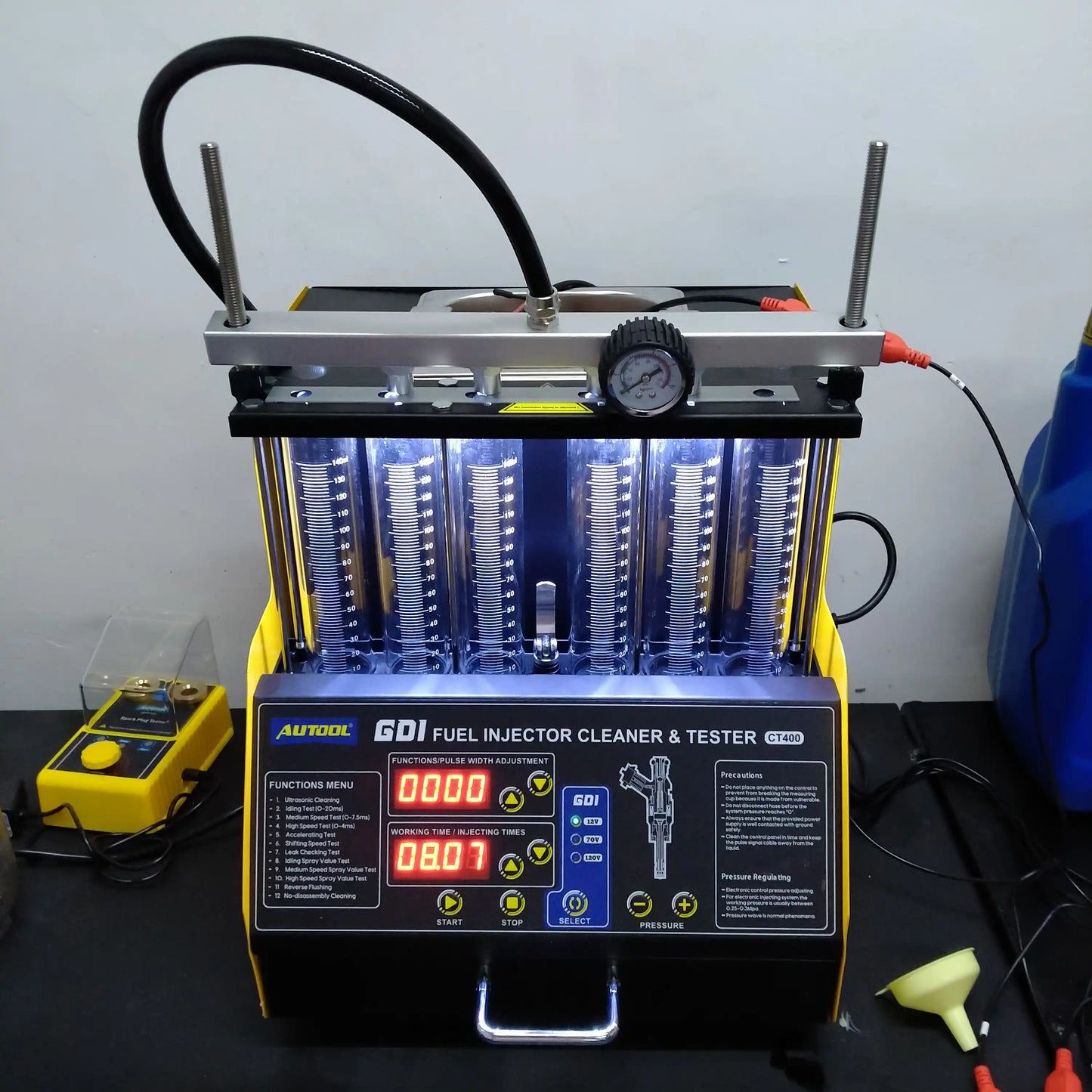 Petrol Injector Cleaning and Testing Service in Lahore