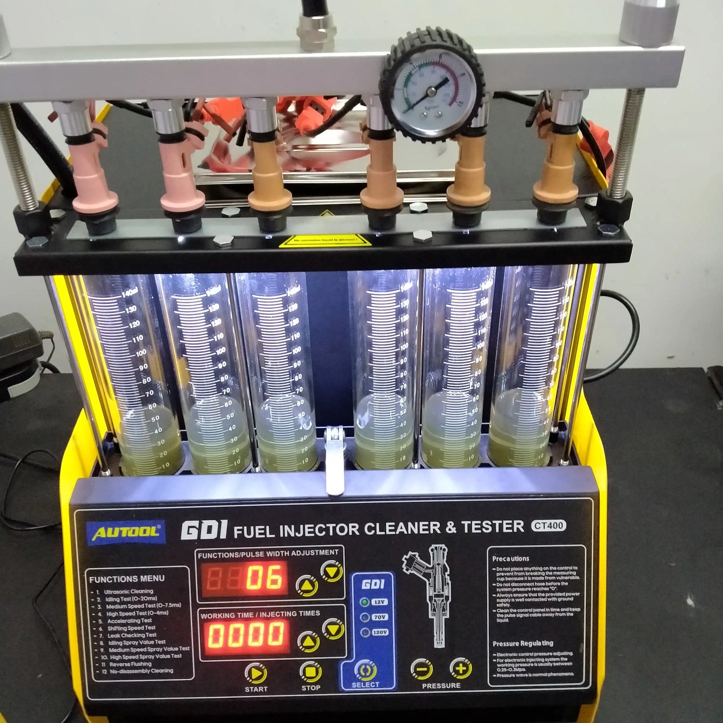 Petrol Injector Cleaning and Testing Service in Lahore