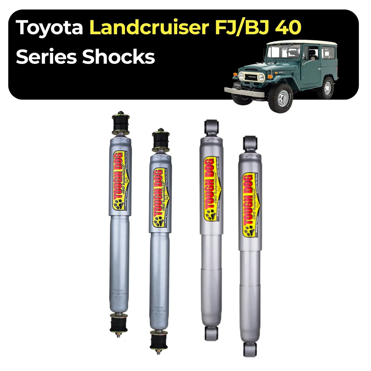Tough Dog Suspension Toyota Landcruiser FJ/BJ 40 Series Shocks