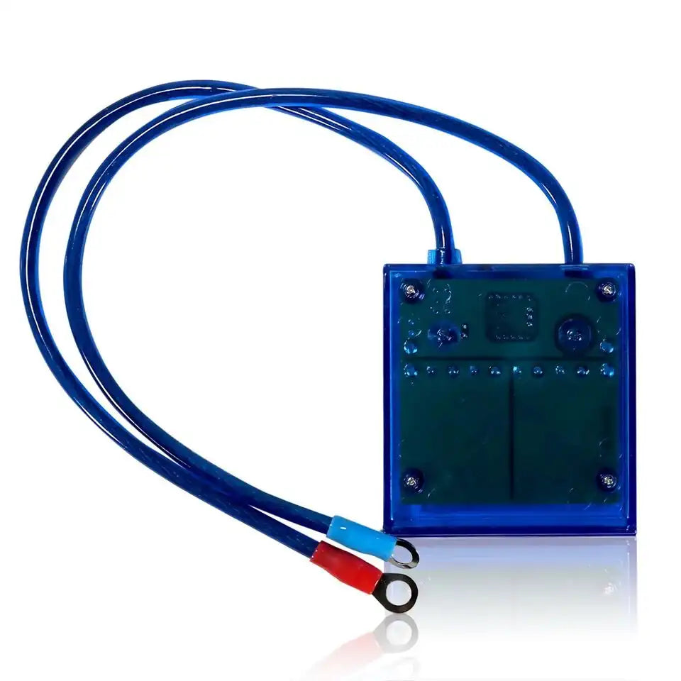 Universal Car Fuel Saver Voltage Stabilizer Regulator Kit with 3 Earth Ground Cables for Car Truck