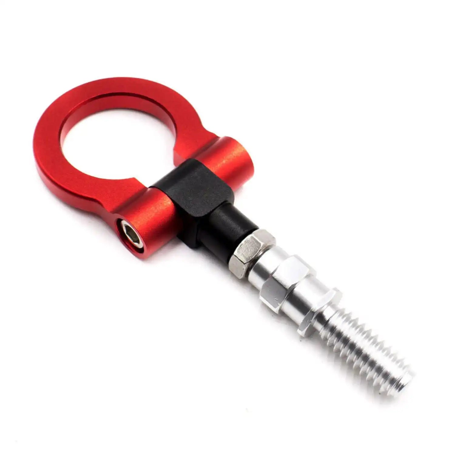Universal Front Rear Bumper Car Tow Hook Red
