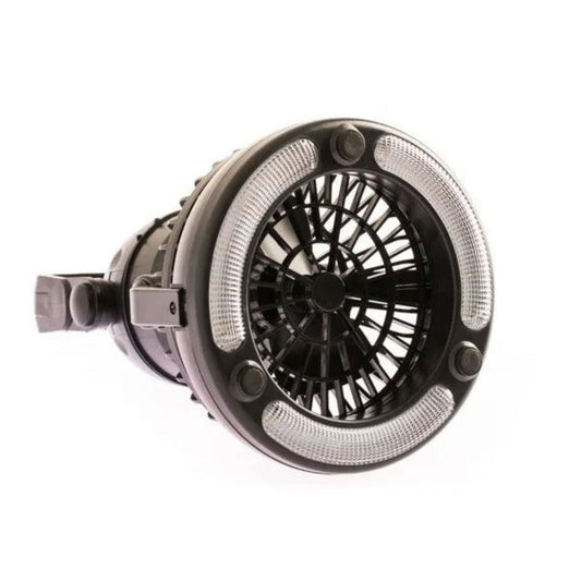 Adventure Kings 2in1 LED Light & Fan | Hook & Stand Mount Full Throttle Pakistan