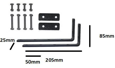 Adventure Kings Awning Mounting Brackets (Pair) Full Throttle Pakistan