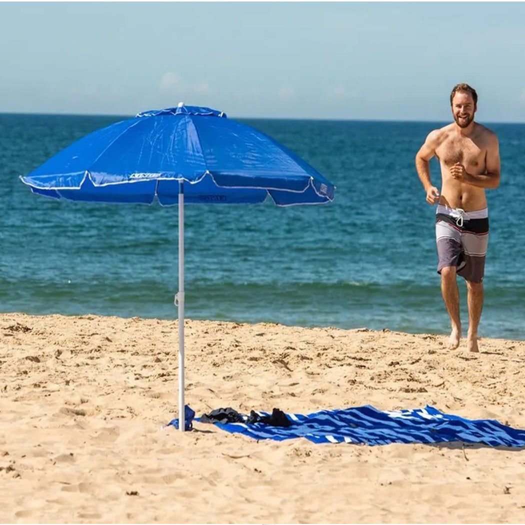 Adventure Kings Beach Umbrella | Lightweight & Portable | Strong Frame Full Throttle Pakistan