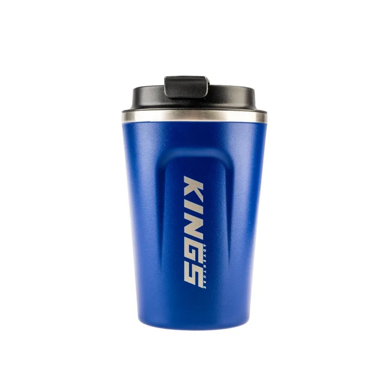 Adventure Kings Blue Coffee Cup | 380ml Vacuum Travel Mug For Hot & Cold Drinks Full Throttle Pakistan