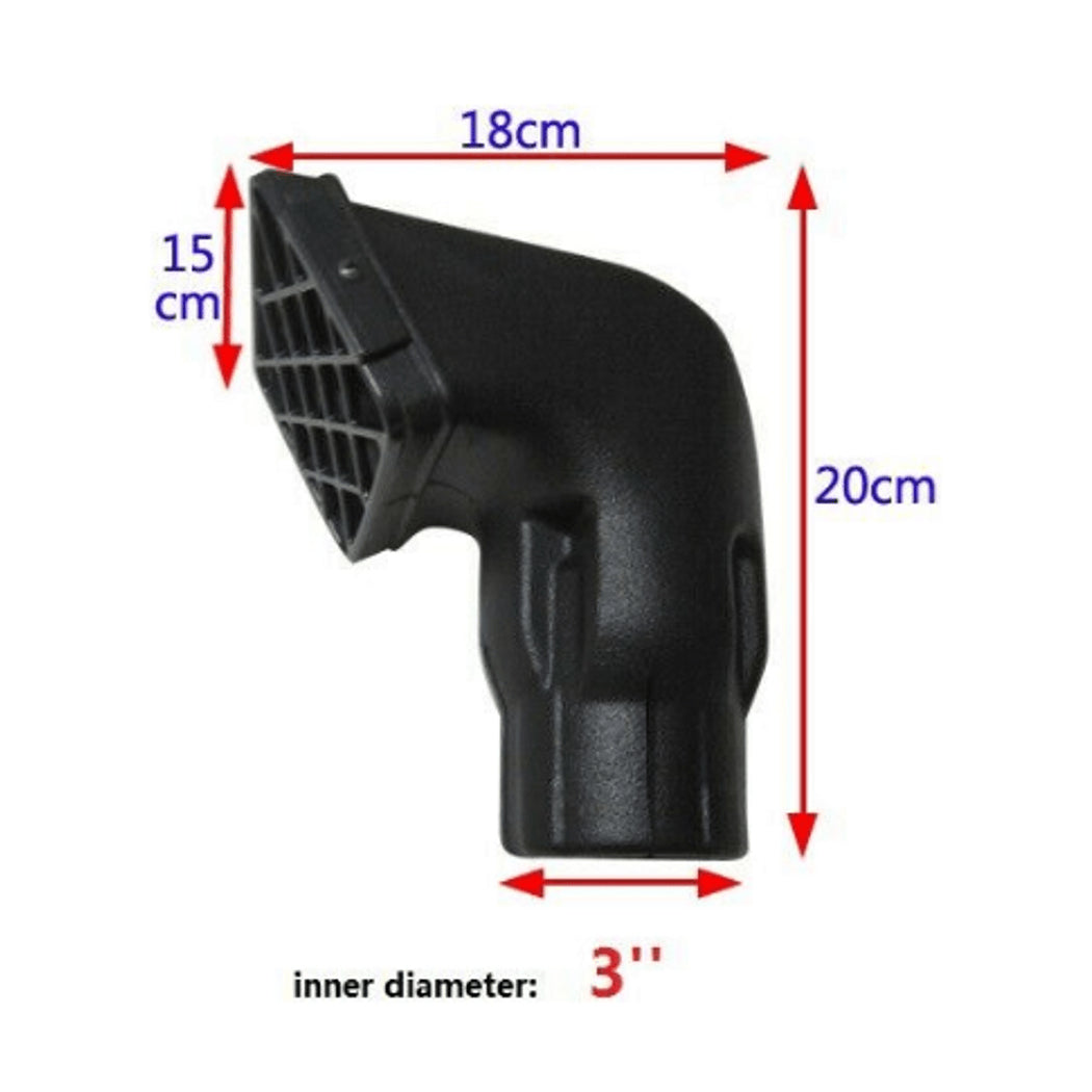 Air Intake Snorkel Mitsubishi Pajero 2nd Gen Over Fender V33 Full Throttle Pakistan