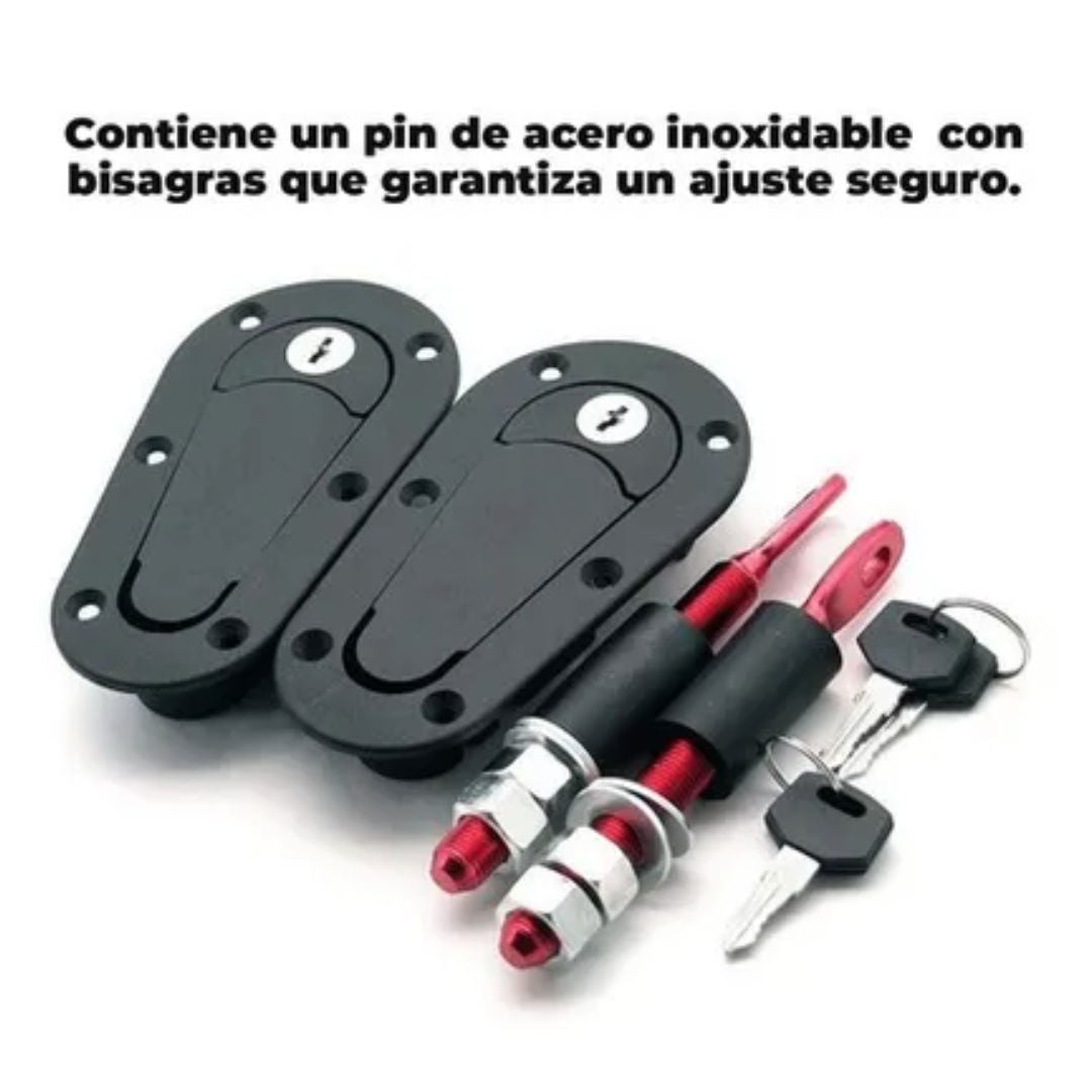 D1 Generation Sanko Aerocatch Bonnet Pins Plus Flush Kit Hood Pin Plastic with Lock Full Throttle Pakistan