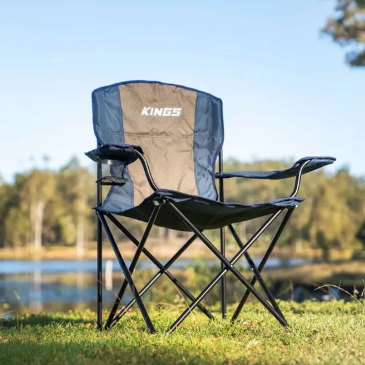 Kings Essential Camping Chair | Light Weight | Included Carry Bag Full Throttle Pakistan
