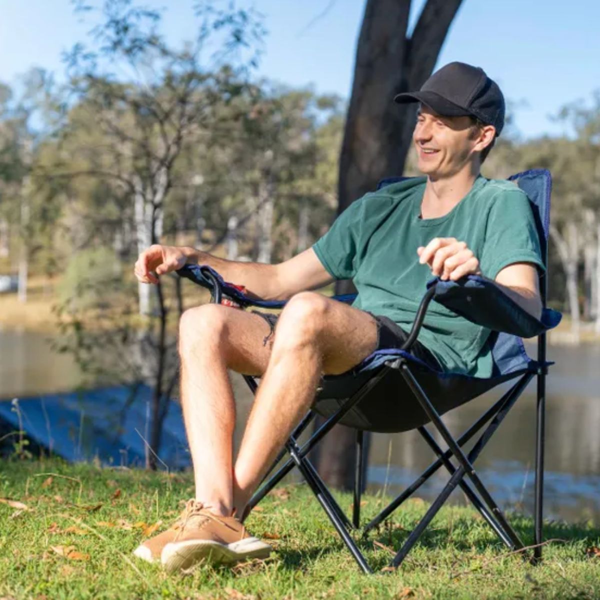 Kings Essential Camping Chair | Light Weight | Included Carry Bag Full Throttle Pakistan