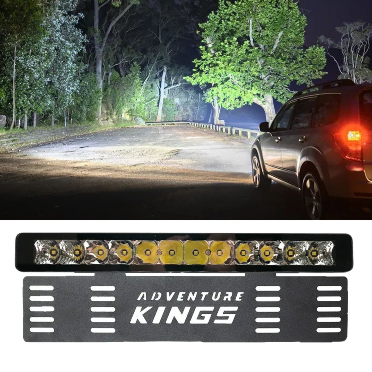 Kings 12_ Number Plate Light Bar