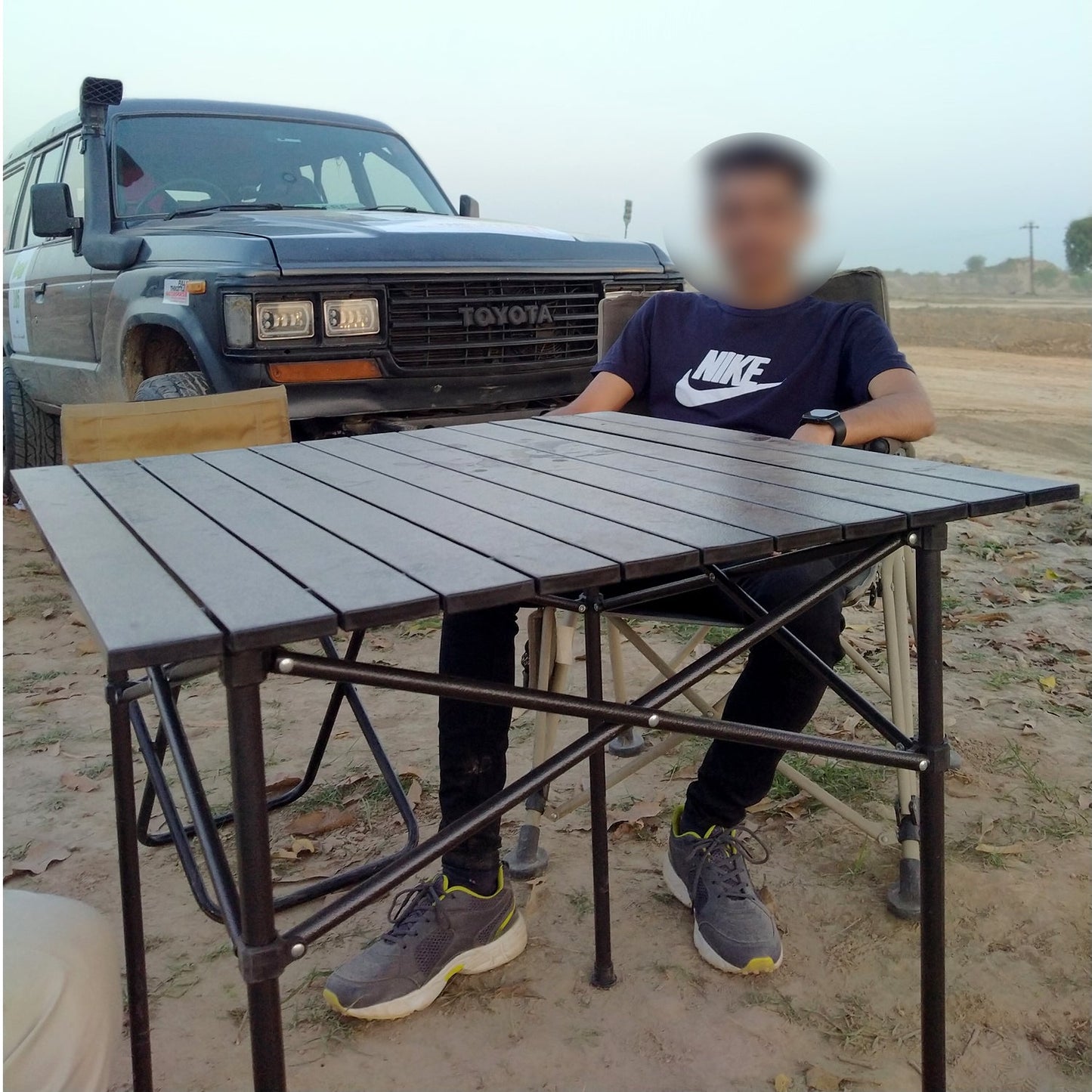 Outdoor Portable Folding Table With Carry Bag For Outdoor Hiking Fishing Camping Family Picnic Full Throttle Pakistan