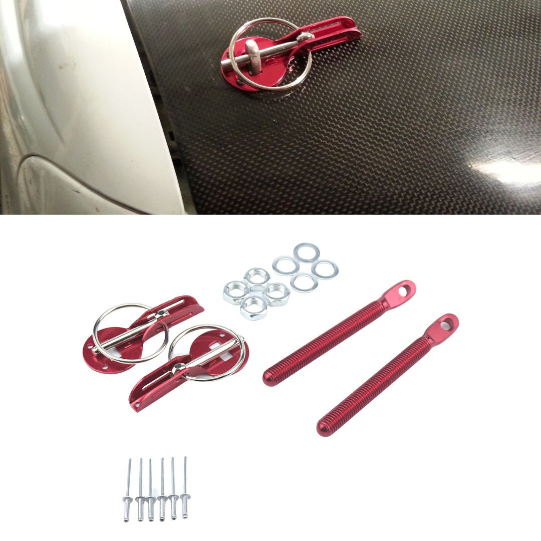 Bonnet Hood Pins - High Quality Aluminium