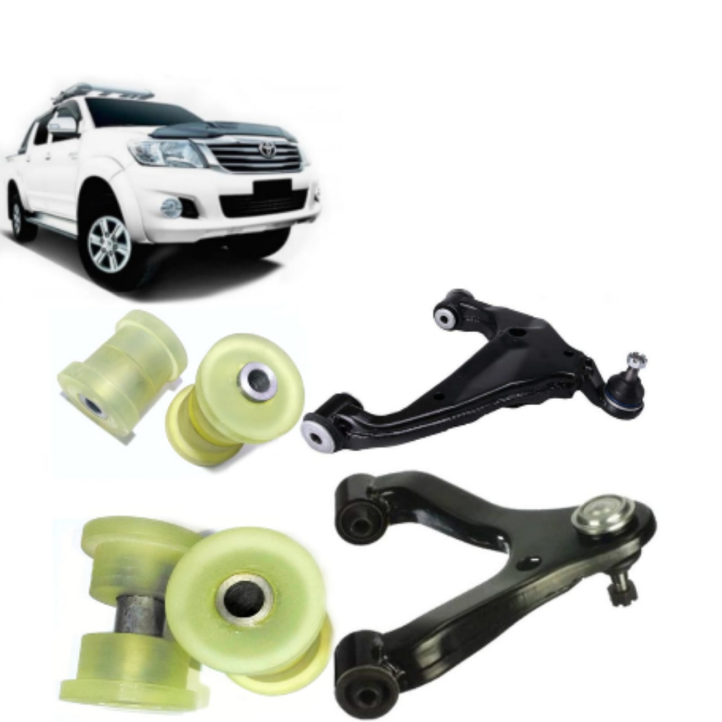 Toyota Vigo 1KD,2KD Polyurethane Bushings Upper & Lower Control Arms Full Throttle Pakistan