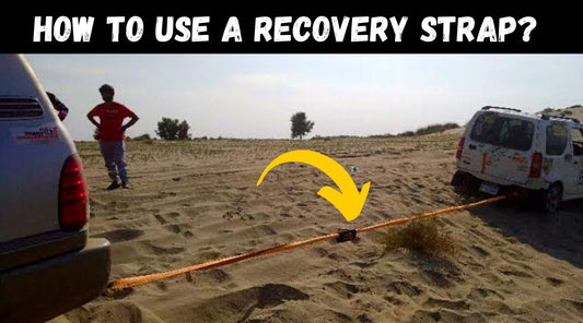 How to use a recovery strap while stuck? Full Throttle Pakistan