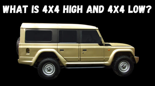 What is 4x4 High and 4x4 Low? Full Throttle Pakistan