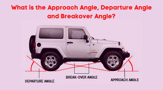 What is the Approach Angle, Departure Angle and Breakover Angle? Full Throttle Pakistan