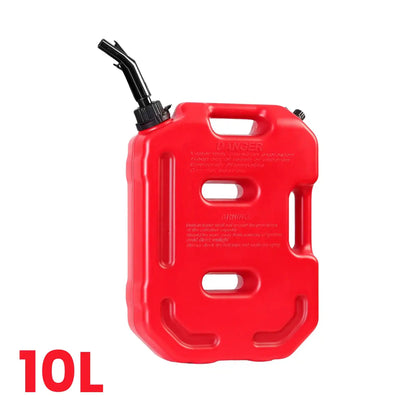 10L Plastic Slim Jerry Can Fuel Tank for SUV, ATV and Cars