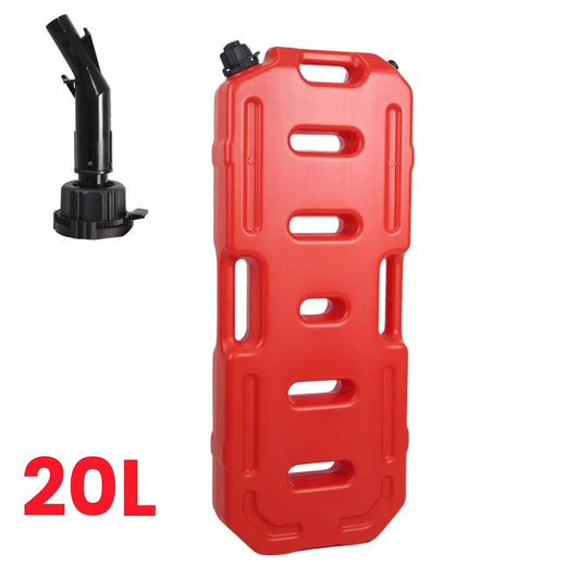 20L Plastic Slim Jerry Can Fuel Tank for SUV, ATV and Cars