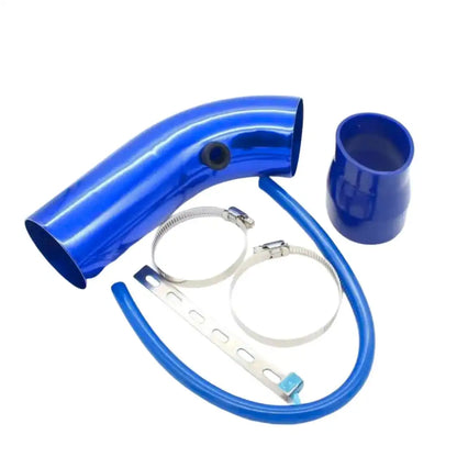 Universal Red Aluminum Air Intake Pipe Kit – High-Performance Duct Tube with Filter Hose