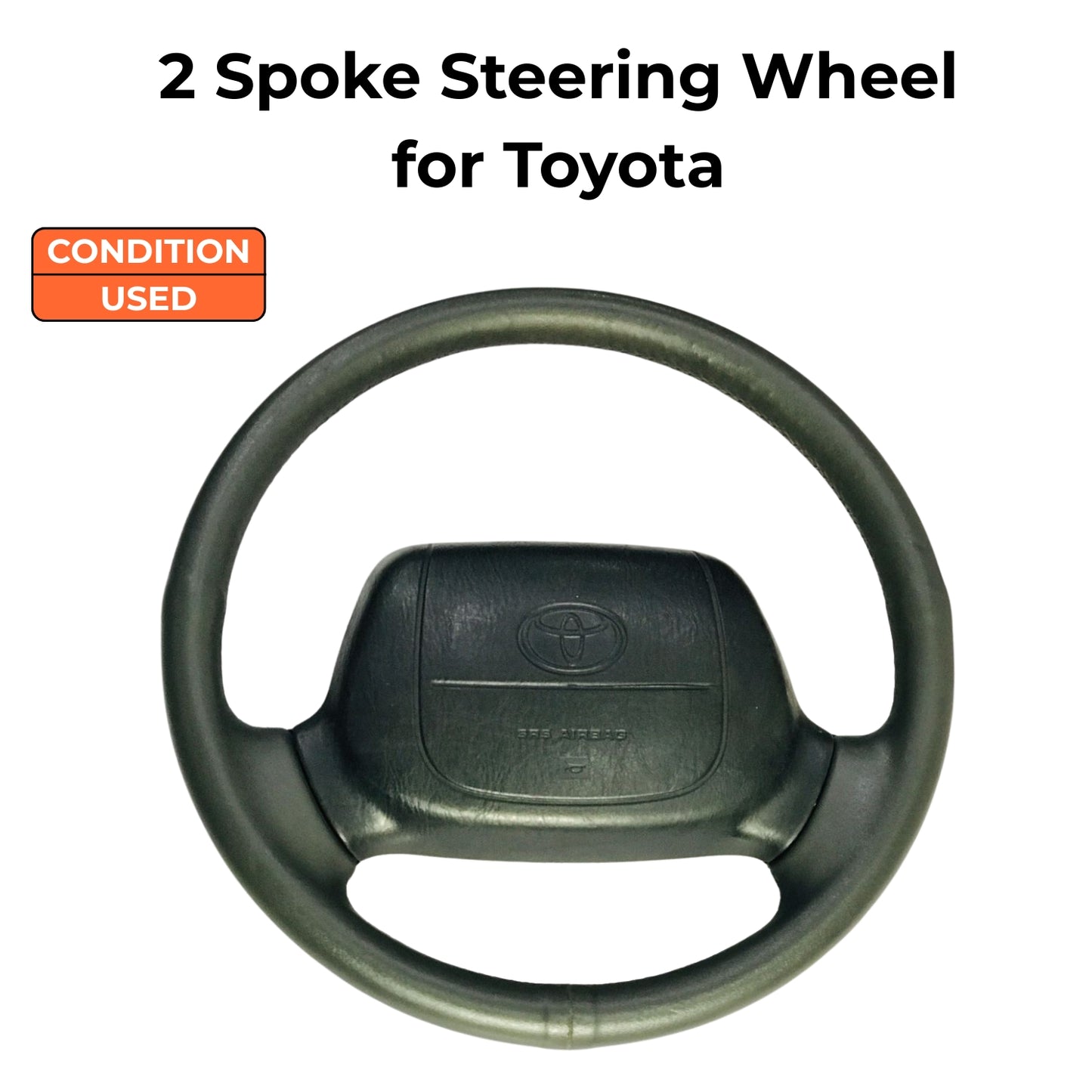 2 Spoke Steering Wheel for Toyota - Used