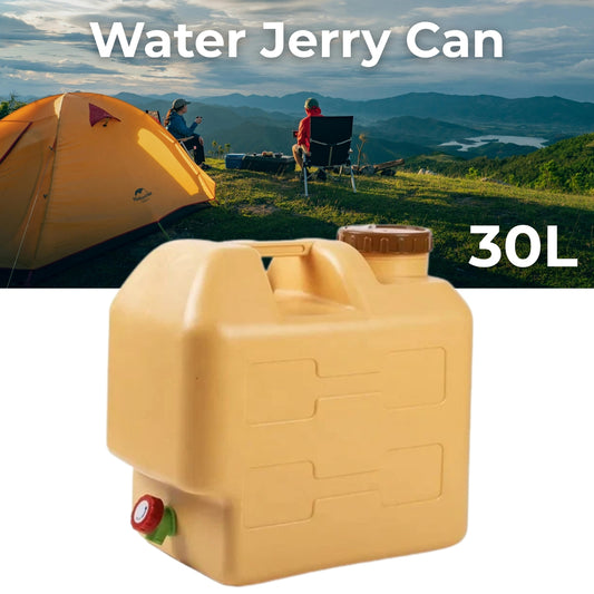 30L Portable Water Jerry Can with Liquid Soap Bottle