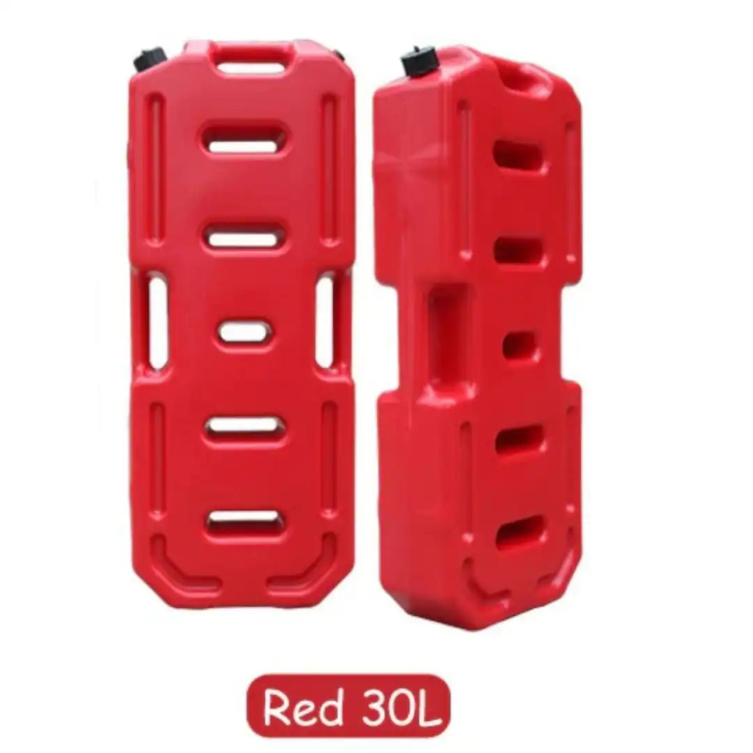 30L Plastic Slim Jerry Can Fuel Tank for SUV, ATV and Cars