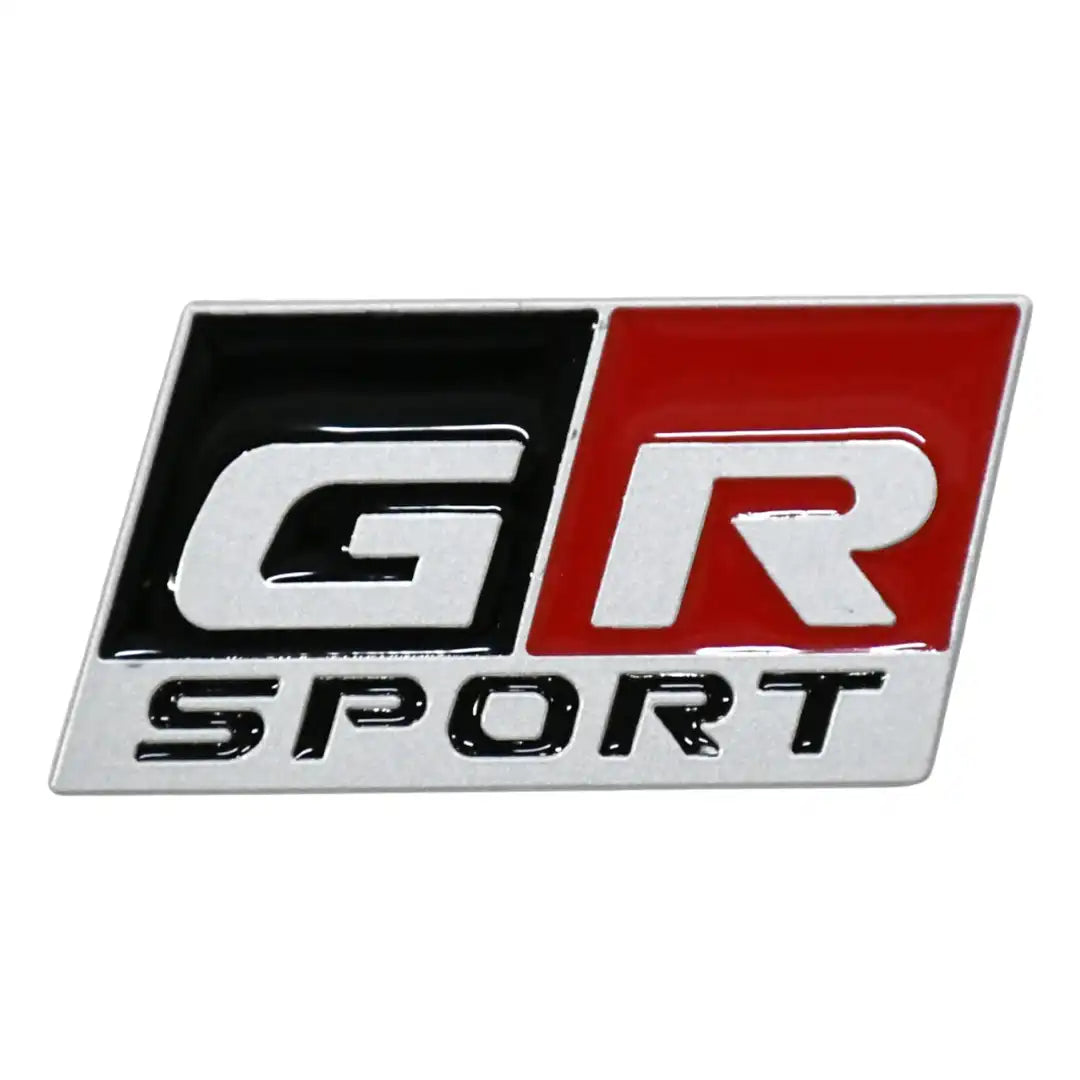 3D Chrome Logo Badge GR SPORT Emblem