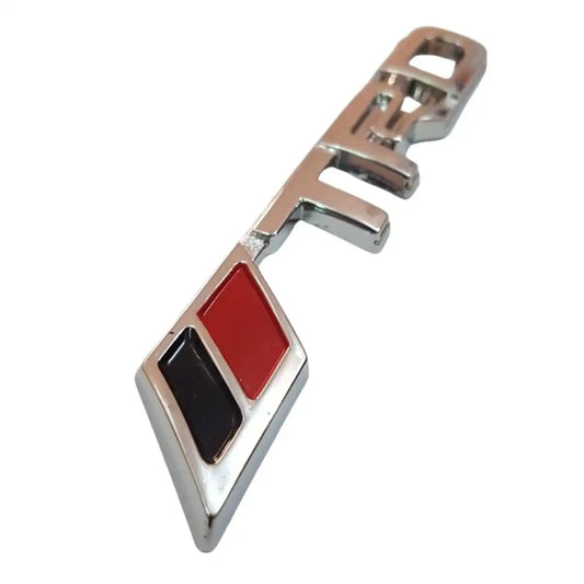 3D Metal TRD-Style Chrome Emblem Logo Sticker – Universal Car Badge