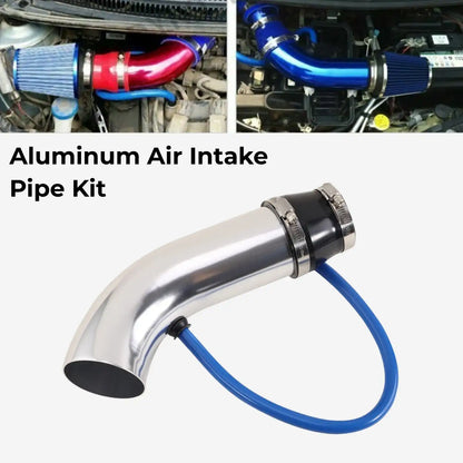 3 inch Universal Car Cold Air Intake Filter Aluminum Induction Hose Pipe Kit